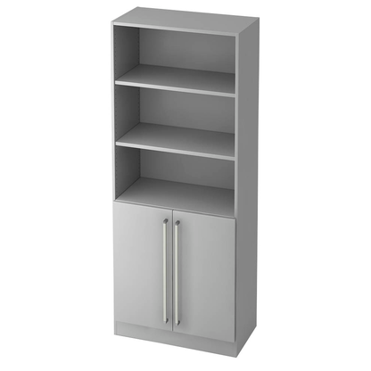 Artikelbild 17 für HAMMERBACHER Regalschrank 7700 CE, V7700/5/5/CE lichtgrau 80,0 x 42,0 x 200,4 cm, Artikelnummer 861056