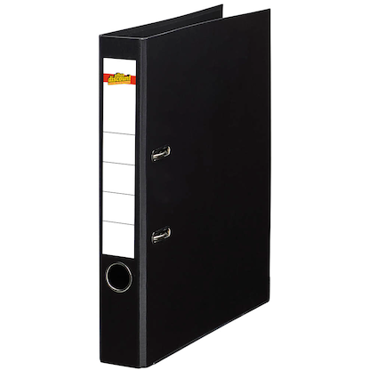 Artikelbild für office discount Ordner schwarz Kunststoff 5,0 cm DIN A4, Artikelnummer 501627