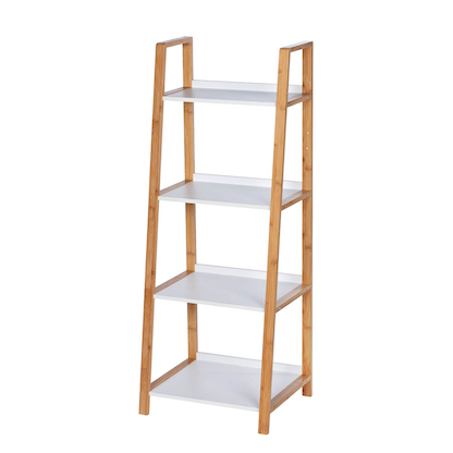 Artikelbild 7 für WENKO Beistellregal Finja weiß, braun 43,0 x 36,0 x 112,0 cm, Artikelnummer 530622