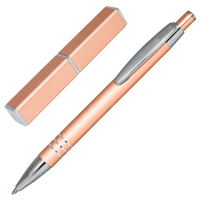 Artikelbild 2 für ONLINE® Kugelschreiber Rosegold rosegold, Schreibfarbe: schwarz, 1 St., Artikelnummer 598534