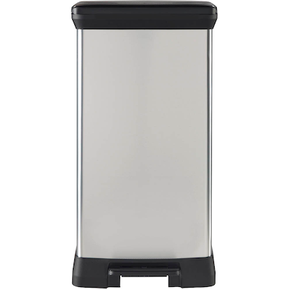 Artikelbild 3 für curver DECOBIN SLIM BIN Mülleimer 50,0 l silbermetallic, Artikelnummer 701134