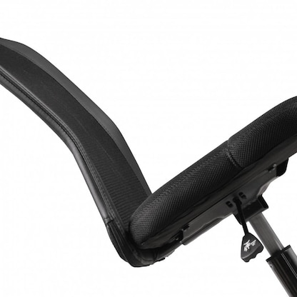 Artikelbild 5 für AMSTYLE Kinderdrehstuhl, SPM1.313 Stoff schwarz, Gestell silber, Artikelnummer 905374