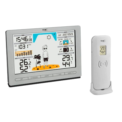 Artikelbild 23 für TFA® 35.1097 METEO JACK Wetterstation silber, Artikelnummer 338029