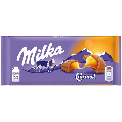 Artikelbild für Milka Caramel Schokolade 100,0 g, Artikelnummer 167714