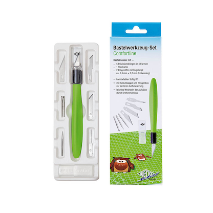 Artikelbild 8 für WEDO Bastelmesser COMFORTLINE grün, 1 Set, Artikelnummer 151550