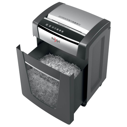 Artikelbild 3 für Rexel Momentum X420 Aktenvernichter mit Partikelschnitt P-4, 4 x 40 mm, bis 20 Blatt, schwarz, Artikelnummer 643787