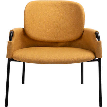 Artikelbild für meet powered by PAPERFLOW Sessel CLOTH gelb schwarz Stoff, 1 St., Artikelnummer 852131