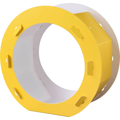 Artikelbild 6 für folia Bastelset Laternenrohling rund sortiert gelb/rot/grün/blau/schwarz, Artikelnummer 130908