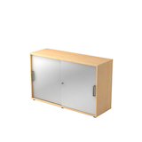 Artikelbild 1 für HAMMERBACHER Schiebetürenschrank 1752S, V1752S/3/S/SG ahorn, silber 1 Fachboden 120,0 x 40,0 x 74,8 cm, Artikelnummer 375628