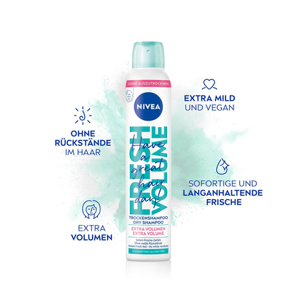 Artikelbild 3 für NIVEA FRESH VOLUME Trockenshampoo 200,0 ml, Artikelnummer 578429