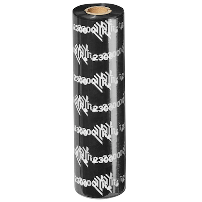 Artikelbild 2 für ZEBRA 2300 schwarz Thermo-Druckfolien, 12 Rollen, Artikelnummer 621298