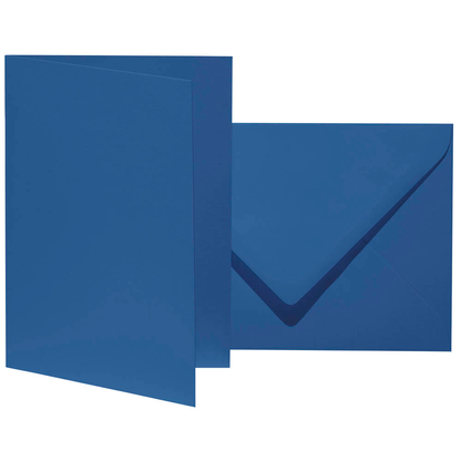 Artikelbild für 10 artoz Faltkarten mit Briefumschlägen Mosaic DIN B6 marine, Artikelnummer 959320