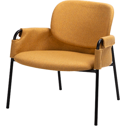 Artikelbild 2 für meet powered by PAPERFLOW Sessel CLOTH gelb schwarz Stoff, 1 St., Artikelnummer 852131