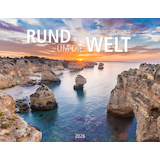 Artikelbild 1 für Monats-Wandkalender Rund um die Welt 2026, Artikelnummer 551103