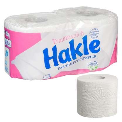 Artikelbild 8 für Hakle Toilettenpapier Traumweich 4-lagig, 2 Rollen, Artikelnummer 538957