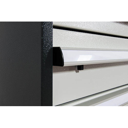 Artikelbild 5 für Simplaflex® Systemeinrichter Werkbank C-Line anthrazit, RAL 7016, lichtgrau, RAL 7035 8 Schubladen 150,0 x 60,0 x 96,0 cm, Artikelnummer 683967