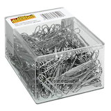 Artikelbild 1 für office discount Aktenklammern silber glanzverzinkt, 350 St., Artikelnummer 617761