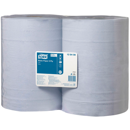 Artikelbild 16 für 2 TORK Putztuchrollen Universal 320 2-lagig blau, 1.000 Blätter, Artikelnummer 499376