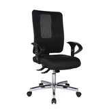 Artikelbild 1 für Topstar Bürostuhl Open XT (N), OX790U G200 Stoff schwarz, Gestell chrom, Artikelnummer 669650
