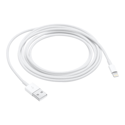 Artikelbild 2 für Apple USB 2.0 A/Lightning Kabel 2,0 m weiß, 1 St., Artikelnummer 631184