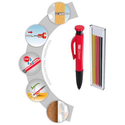 Artikelbild 5 für TOX easyMarx Tieflochmarker farbsortiert, 1 St., Artikelnummer 560429