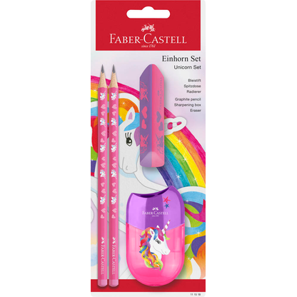 Artikelbild 5 für FABER-CASTELL Schreibset Einhorn rosa, Artikelnummer 589356