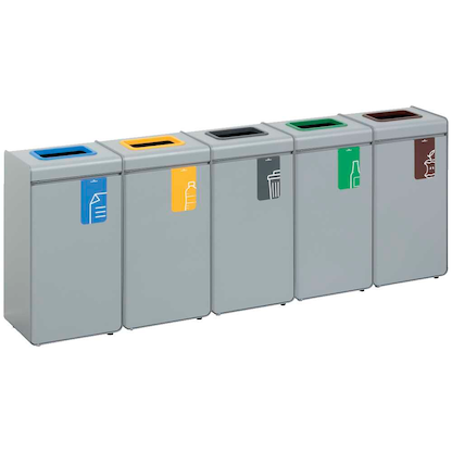 Artikelbild 10 für DURABLE DURASORT® Mülleimer 55,0 l braun, Artikelnummer 732717