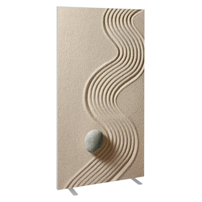 Artikelbild für PAPERFLOW Trennwand easyScreen ES97005, Sand bunt 94,0 x 173,2 cm, 1 St., Artikelnummer 306600
