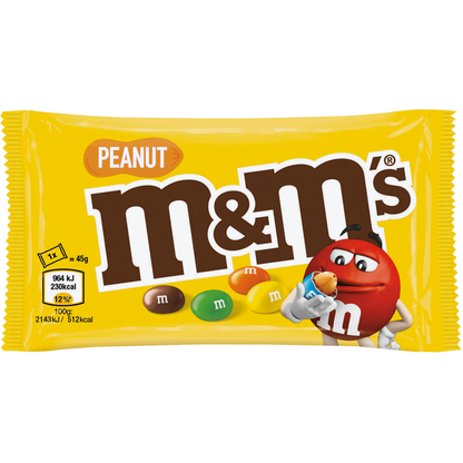Artikelbild 3 für m&m's PEANUT Schokobonbons 24x 45,0 g, Artikelnummer 397513