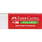 Artikelbild 1 für FABER-CASTELL Radiergummi PVC-FREE weiß, 1 St., Artikelnummer 270647