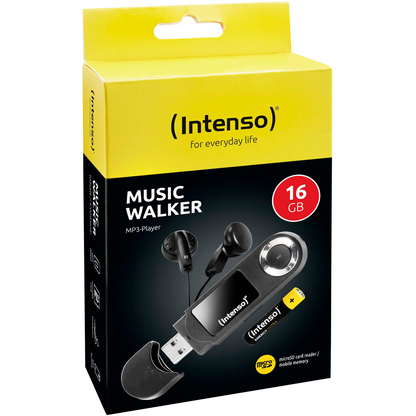 Artikelbild 7 für Intenso Musik Walker MP3-Player schwarz 16 GB, Artikelnummer 886992