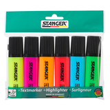 Artikelbild 1 für STANGER Textmarker farbsortiert, 6 St., Artikelnummer 436507