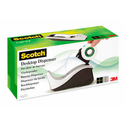 Artikelbild 2 für Scotch Tischabroller C 60 silber/schwarz, Artikelnummer 477566