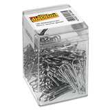 Artikelbild 1 für office discount Aktenklammern silber glanzverzinkt, 125 St., Artikelnummer 620666