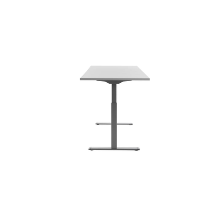 Artikelbild 4 für Topstar E-Table elektrisch höhenverstellbarer Schreibtisch lichtgrau rechteckig, T-Fuß-Gestell grau 180,0 x 80,0 cm, Artikelnummer 501284