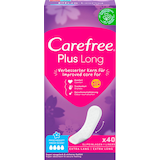 Artikelbild 1 für Carefree Slipeinlagen Plus Long mit Frischeduft für Slip, 40 St., Artikelnummer 902440