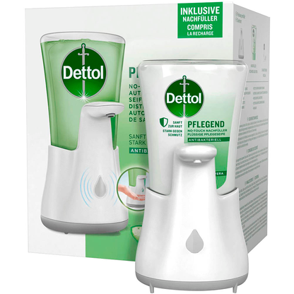 Artikelbild 7 für Dettol NO-TOUCH Flüssigseife im Spender 250 ml, Artikelnummer 961704
