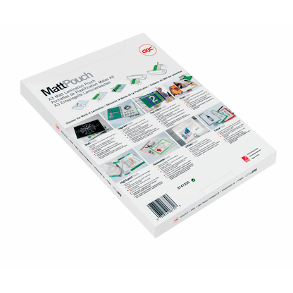Artikelbild 8 für 100 GBC Laminierfolien matt für A4 75 micron, Artikelnummer 437238