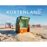 Artikelbild 1 für EILAND KALENDER Monats-Wandkalender Küstenland 2026, Artikelnummer 551121