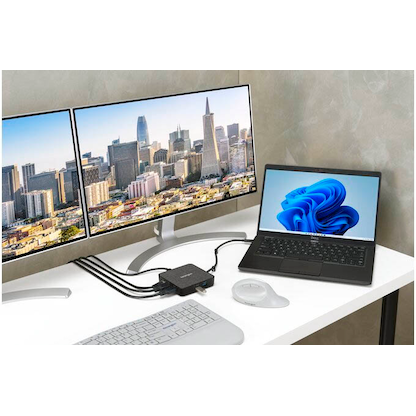 Artikelbild 2 für Kensington Dockingstation MD120U4 USB4, Artikelnummer 639639