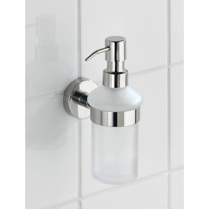 Artikelbild 3 für WENKO Seifenspender Bosio 20208100 silber, glänzend Edelstahl 200,0 ml, Artikelnummer 805222