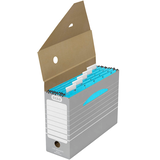 Artikelbild 1 für 10 ELBA Archivboxen Tric grau/weiß 11,0 x 34,0 x 27,0 cm, Artikelnummer 961831