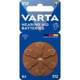 Artikelbild 1 für 6 VARTA Knopfzellen 312 1,45 V, Artikelnummer 995550