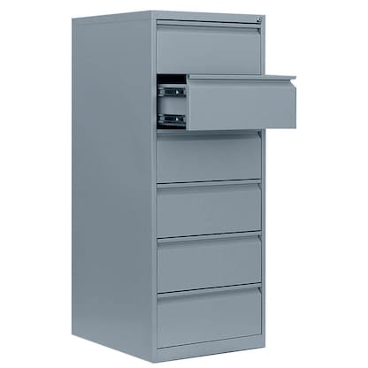 Artikelbild 8 für LÜLLMANN Karteischrank lichtgrau 53,0 x 62,0 x 132,0 cm, Artikelnummer 183618