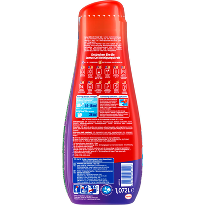Artikelbild 2 für Somat ALL IN 1 POWER Geschirrspüler-Gel 1,072 l, Artikelnummer 572402
