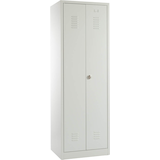 Artikelbild 1 für LÜLLMANN Putzmittelschrank 510720 lichtgrau 60,0 x 50,0 x 180,0 cm, aufgebaut, Artikelnummer 182448