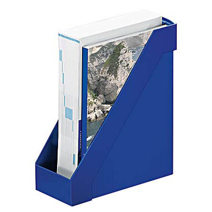 Artikelbild für helit Stehsammler Linear H6361534 blau Kunststoff, DIN A4, Artikelnummer 807586