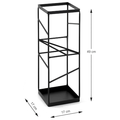 Artikelbild 2 für HAKU Möbel Schirmständer 19573 schwarz, Stahl, Artikelnummer 551784