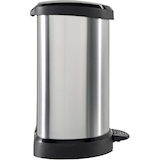 Artikelbild 1 für curver DECOBIN Mülleimer 15,0 l silbermetallic, Artikelnummer 700993