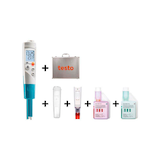 Artikelbild 1 für testo 206-pH1 Starter-Set für Flüssigkeiten pH- und Temperatur-Messgerät weiß, Artikelnummer 428837